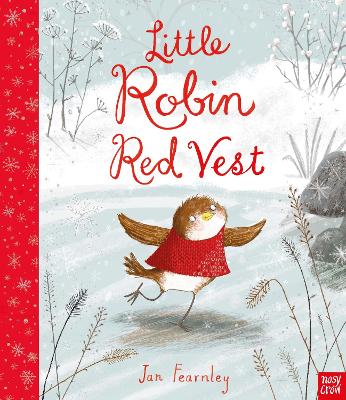 LITTLE ROBIN RED VEST PB - JAN FEARNLEY