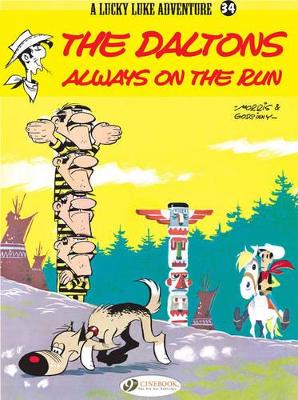 LUCKY LUKE VOL. 34: THE DALTONS ALWAYS ON THE RUN - MORRIS