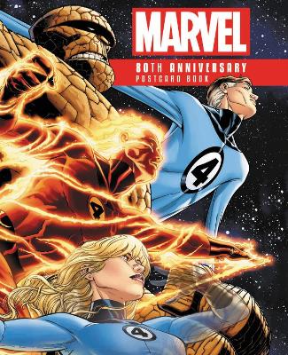 MARVEL 80TH ANNIVERSARY POSTCARD BOOK   PB - MARVEL COMICS