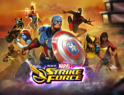 MARVEL STRIKE FORCE: THE ART OF THE GAME   HC - MARVEL COMIC
