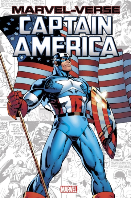 MARVEL-VERSE: CAPTAIN AMERICA (NEW PRINTING) - LEE STAN; STE