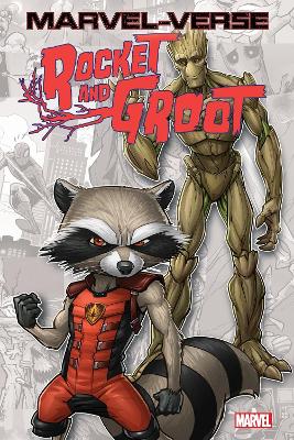 MARVEL-VERSE: ROCKET   GROOT    PB - SKOTTIE YOUNG-JEFF LOVE