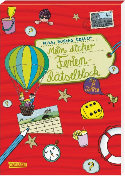 MEIN DICKER FERIEN -RATSELBLOCK PB - BUSCH NIKKI