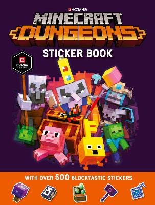 MINECRAFT DUNGEONS STICKER BOOK PB - MOJANG AB