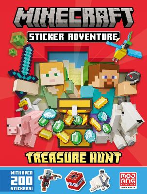 MINECRAFT STICKER ADVENTURE: TREASURE HUNT PB - MOJANG AB
