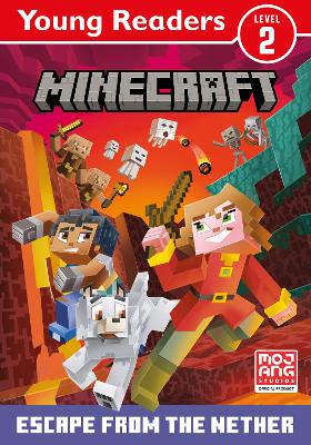MINECRAFT YOUNG READERS: ESCAPE FROM THE NETHER! PB - MOJANG