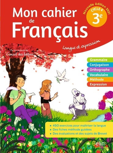 MON CAHIER DE FRANCAIS 3E - LANGUE ET EXPRESSION -