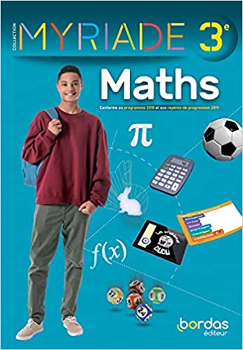 MYRIADE MATHEMATIQUE MANUEL ELEVE POCHE - MAXIME CAMBON