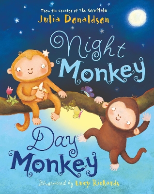 NIGHT MONKEY DAY MONKEY PB - JULIA DONALDSON-LUCY RICHARDS