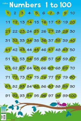 NUMBERS 1 - 10 (COLLINS CHILDREN’S POSTER) - STEVE EVANS-COL