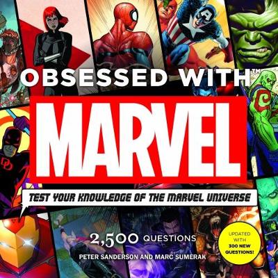 OBESSESSED WITH MARVEL  PB - PETER SANDERSON