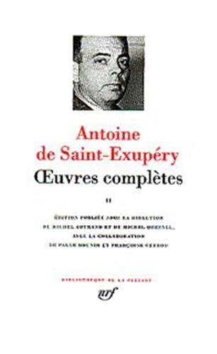 OEUVRES COMPLETES TOME 2  HC - SAINT-EXUPERY ANTOINE