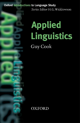 OILS : APPLIED LINGUISTICS - GUY COOK-H. G. WIDDOWSON