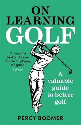 ON LEARNING GOLF PB - PERCY BOOMER