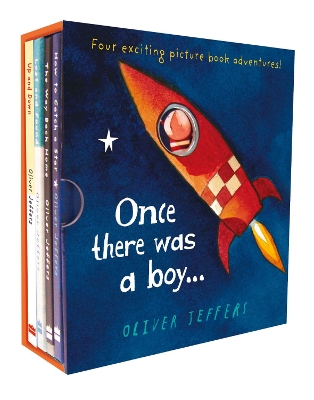 ONCE THERE WAS A BOY… HC BOX SET - OLIVER JEFFERS