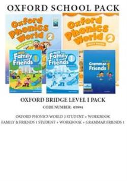 OXFORD BRIDGE LEVEL 1 PACK (OXFORD PHONICS WORLD 2 SB + WB