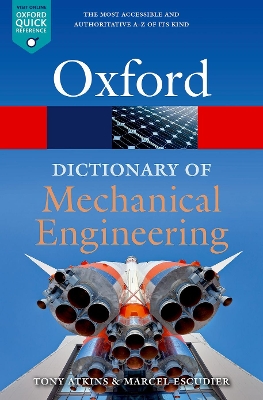 OXFORD DICTIONARY OF MECHANICAL ENGINEERING - MARCEL ESCUDIE