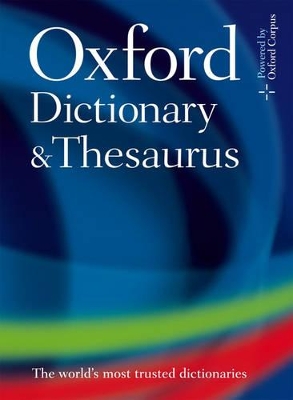 OXFORD DICTIONARY   THESAURUS HC - OXFORD LANGUAGES