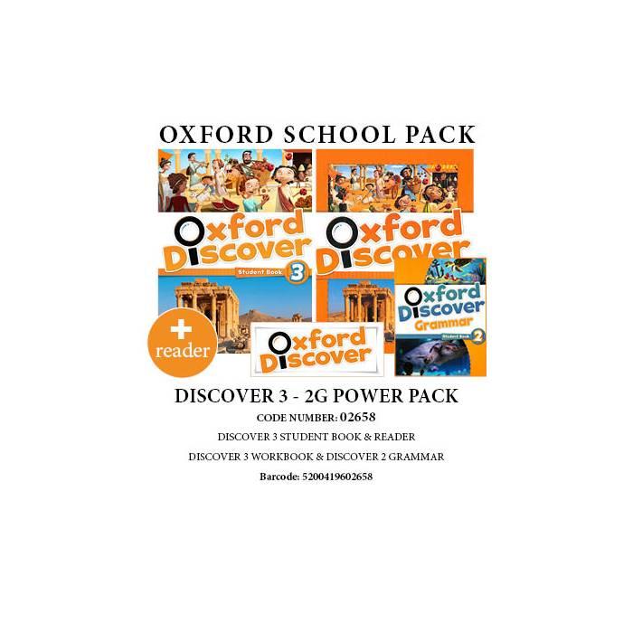 OXFORD DISCOVER 3 - 2G POWER PACK (SB+ WB+ READER+ DISCOVER