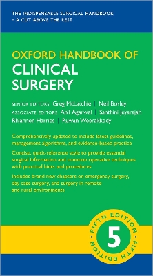 OXFORD HANDBOOKS OF CLINICAL SURGERY - ANIL AGARWAL-SANTHINI