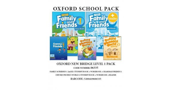 OXFORD NEW BRIDGE LEVEL 1 PACK -06335 -