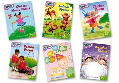 OXFORD READING TREE : GLOW-WORMS (PACK OF 6) LEVELS 1-2 - JO