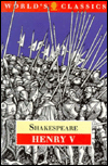 OXFORD SHAKESPEARE : HENRY V PB B FORMAT - WILLIAM SHAKESPEA