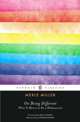 PENGUIN CLASSICS : ON BEING DIFFERENT PB - MERLE MILLER-DAN