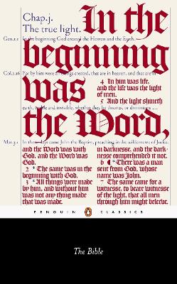 PENGUIN CLASSICS : PENGUIN CLASSICS THE BIBLE - DAVID NORTON