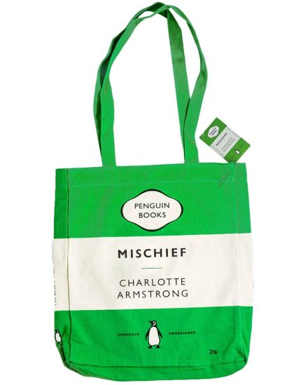 PENGUIN MERCHANDISE: MISCHIEF (GREEN) - TOTE BAG -