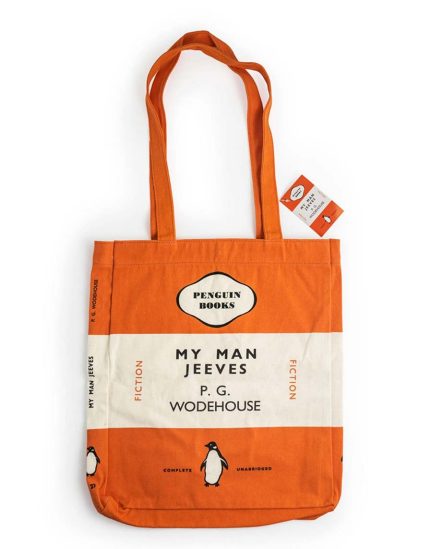 PENGUIN MERCHANDISE: MY MAN JEEVES (ORANGE) - TOTE BAG -