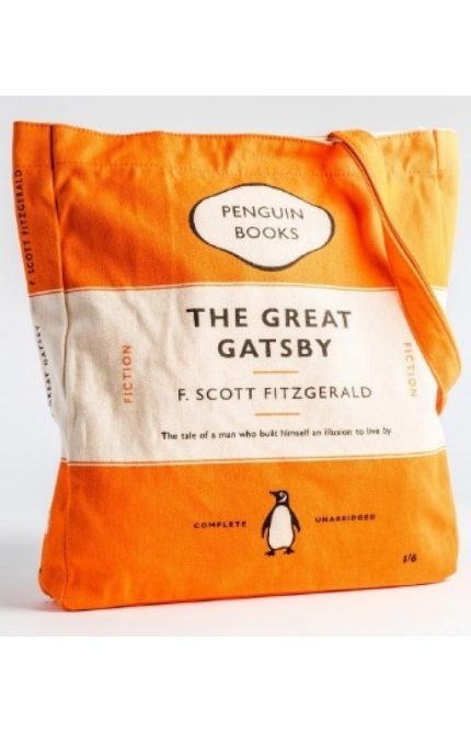 PENGUIN MERCHANDISE: THE GREAT GATSBY (ORANGE) - TOTE BAG -