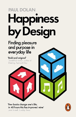 PENGUIN ORANGE SPINES : HAPPINESS BY DESIGN PB - PAUL DOLAN