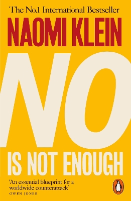 PENGUIN ORANGE SPINES : NO IS NOT ENOUGH : DEFEATING THE NEW