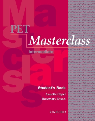 PET MASTERCLASS INTERMEDIATE SB - ANNETTE CAPEL-ROSEMARY NIX