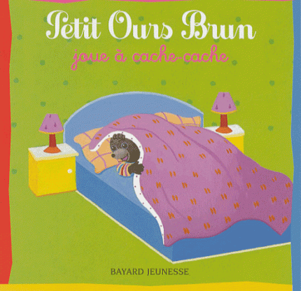 PETIT OURS BRUN JOUE A CACHE-CACHE PB MINI - DANIELE BOUR