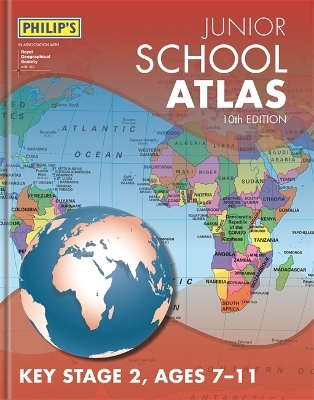 PHILIPS JUNIOR SCHOOL ATLAS 10TH ED HC - PHILIPS MAPS