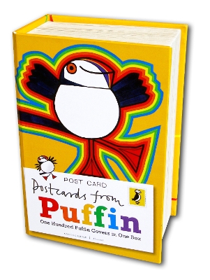 POSTCARDS FROM PUFFIN (+ CARDS) 100 BOOK COVERS IN ONE BOX P