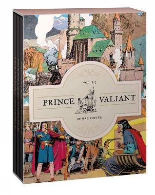 PRINCE VALIANT VOLUMES 1-3 GIFT BOX SET - HAL FOSTER