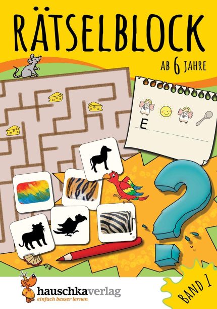 RATSELBLOCK AB 6 JAHRE BD.1 -