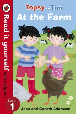READ IT YOURSELF 1: TOPSY AND TIM: AT THE FARM PB - JEAN ADA