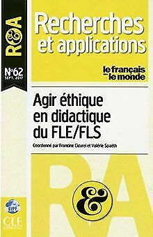 RECHERCHES ET APPLICATIONS - NUMERO 62 - CICUREL FRANCINE SP