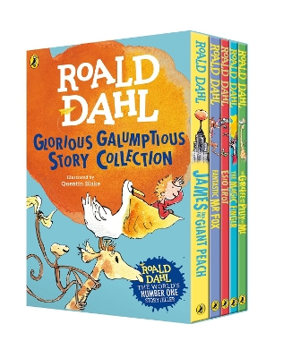 ROALD DAHLS GLORIOUS GALUMPTIOUS STORY COLLECTION - ROALD DA