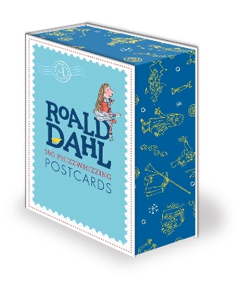 ROALD DAHLS : ROALD DAHL 100 PHIZZ-WHIZZING POSTCARDS HC - R