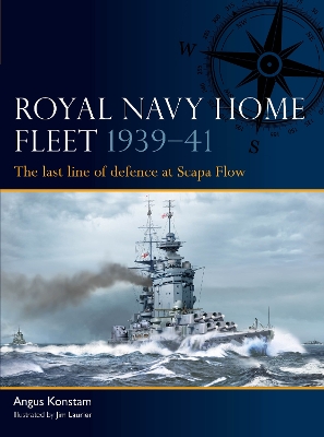 ROYAL NAVY HOME FLEET 1939-41 PB - ANGUS KONSTAM-JIM LAURIER