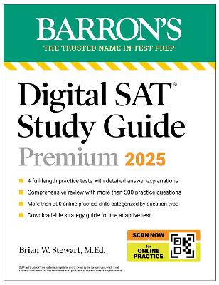 SAT STUDY GUIDE PREMIUM 2025 + ONLINE PRACTICE - BARRONS EDU