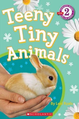 SCHOLASTIC READER 2: TEENY TINY ANIMALS (QUALITY) - LEXI RYA