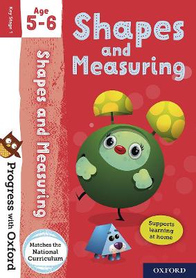 SHAPE AND MEASURING AGE 5-6 BOOK/STICKERS/WEBSITE LINK - SAR