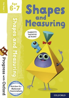 SHAPE AND MEASURING AGE 6-7 BOOK/STICKERS/WEBSITE LINK - SAR
