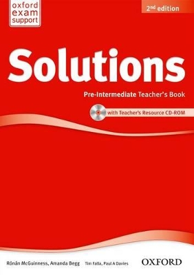 SOLUTIONS PRE-INTERMEDIATE TCHRS (+ CD-ROM) 2ND ED - TIM FAL